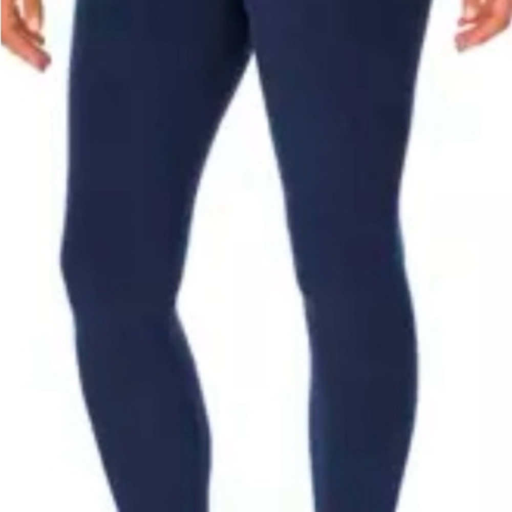 Cuddl Duds Fleecewear with Stretch Legging. NWT. Navy. Size M